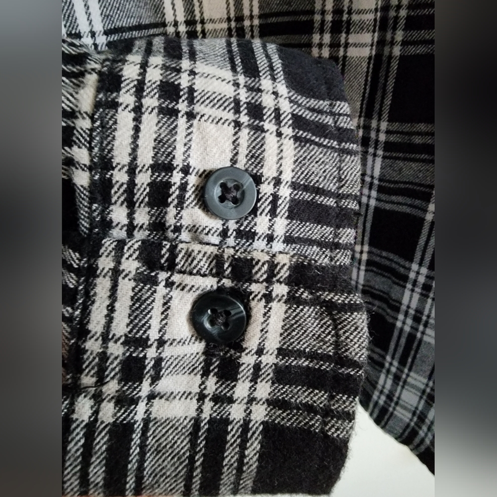 NWT Men's Faded Glory button down size 2XLT - Picture 4 of 6